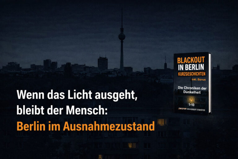 Wenn das Licht ausgeht, bleibt der Mensch: Berlin im Ausnahmezustand