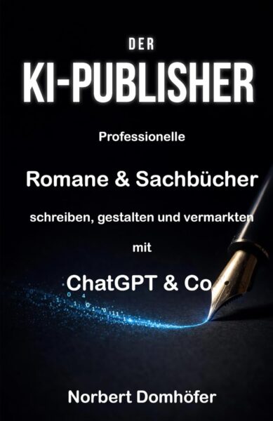 Der KI-Publisher: Professionelle Romane & Sachbücher schreiben, gestalten und vermarkten mit ChatGPT & Co