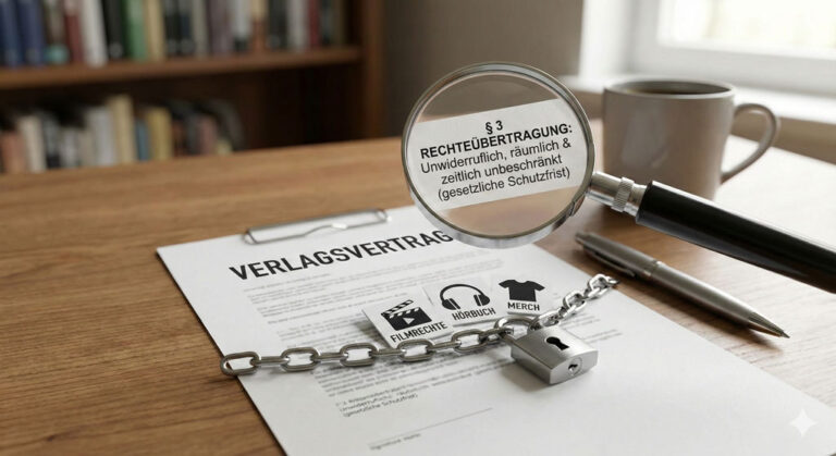 Der Traum vom Verlag: Warum du den Vertrag genau lesen musst