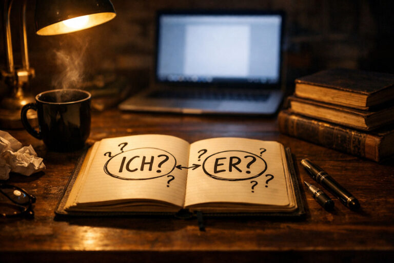 Ich oder Er? Die richtige Erzählperspektive für deinen Roman