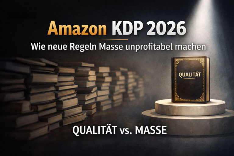 KDP 2026: Warum Masse nicht mehr funktioniert